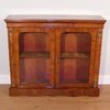 A 19th Century Walnut and Inlaid Credenza Pier Cabinet