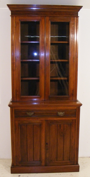 American Walnut Chiffonier Bookcase. Circa 1900