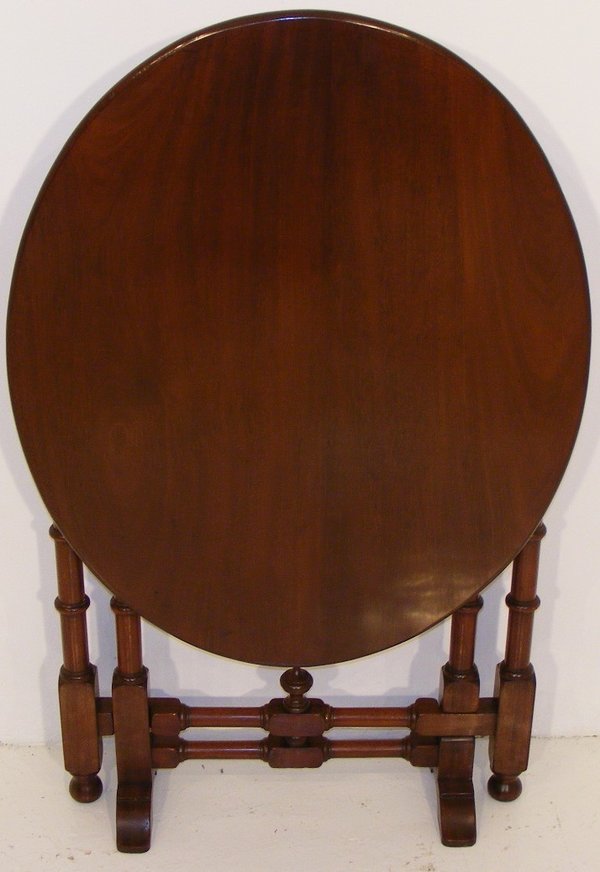 A Very Unusual 19th Century Mahogany Table.