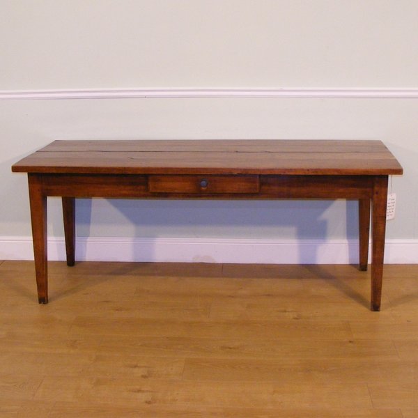 A 19th Century French Fruitwood Farmhouse Table