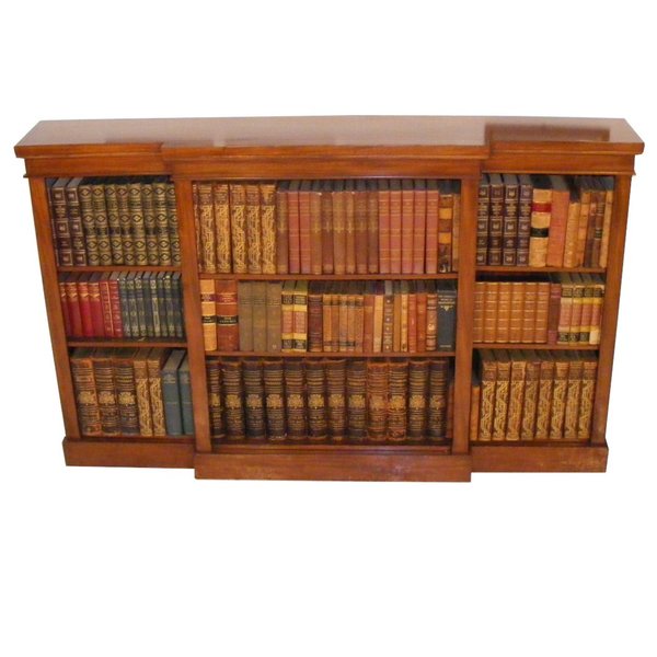 A 19th Century Mahogany Open Bookcase